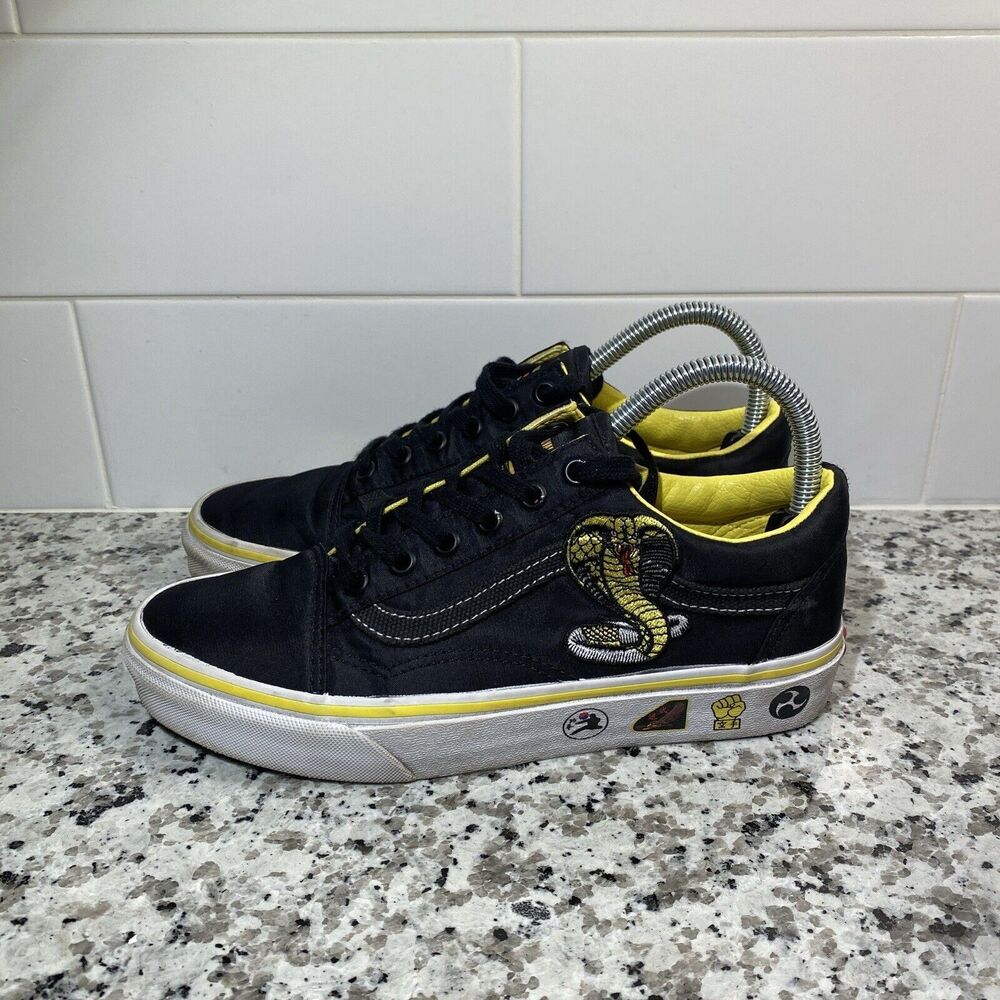 Vans Cobra Kai Old Skool All Valley Strike First No Mercy Shoes M 6 W 7.5